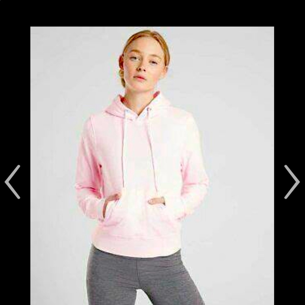Athleta pink sundown sweatshirt hoodie